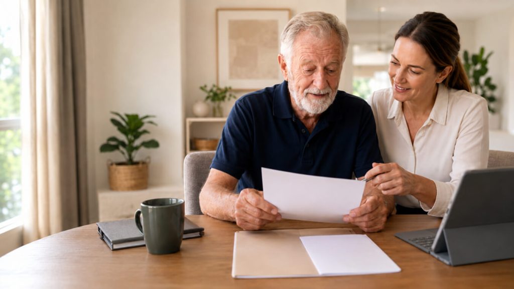 NDIS participant receiving professional disability support